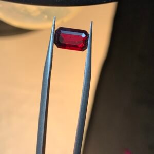 VVS quality pigeon blood ruby 2 ct