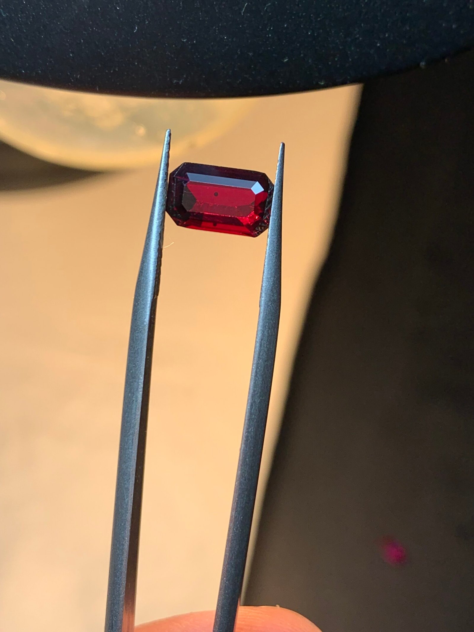 VVS quality pigeon blood ruby 2 ct