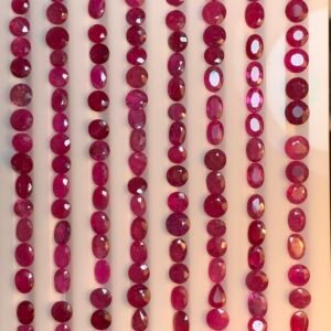 Fine quality calibrated Natural rubies 95 cts