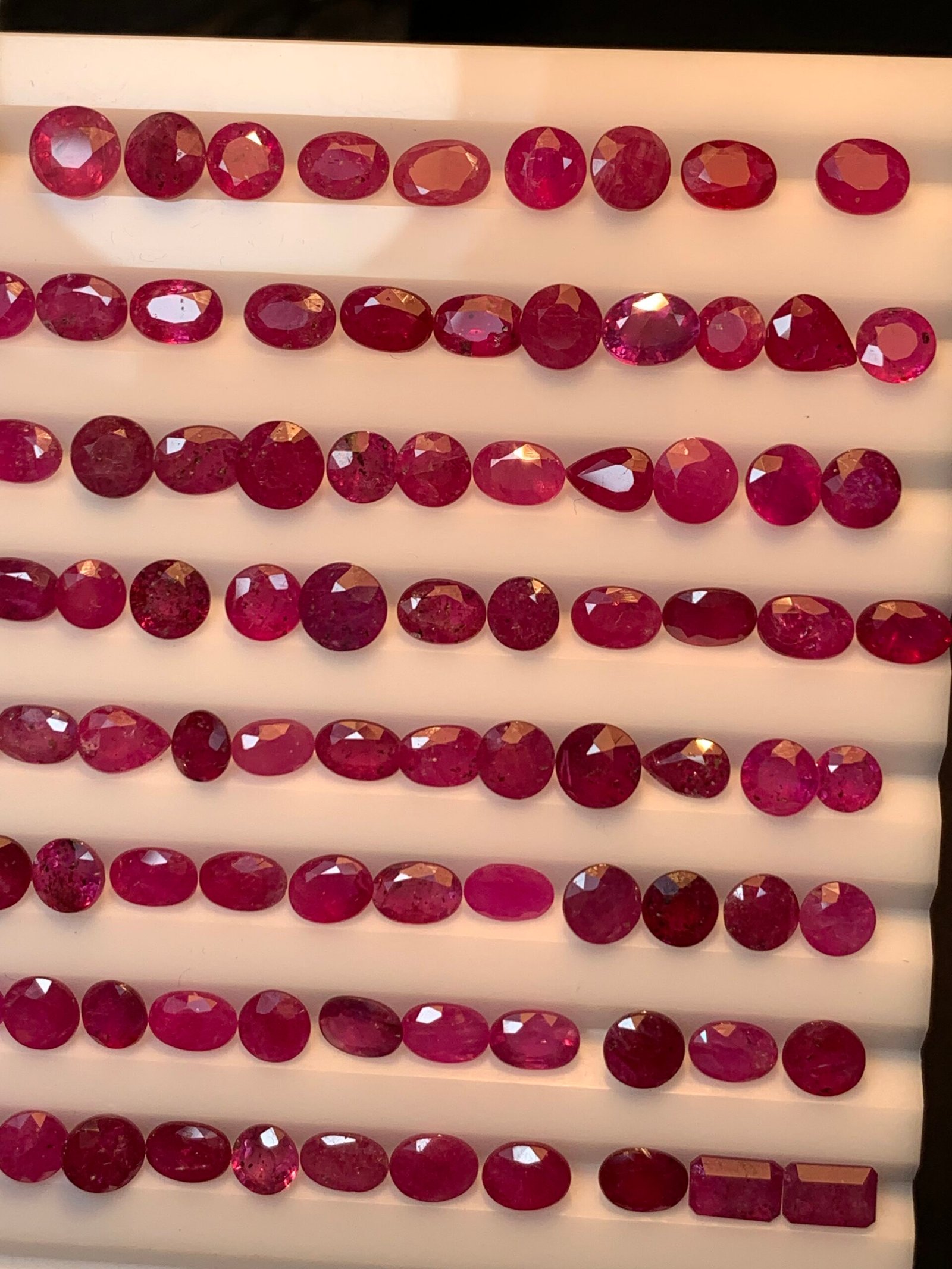 Fine quality calibrated Natural rubies 95 cts - Image 6