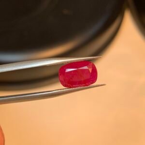 Top Quality red ruby from Afghanistan 3.3 carat.