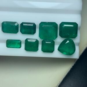 Fine Faceted Emeralds – 14.3 Carats