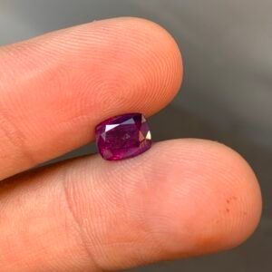 Natural Faceted Ruby - 1.57 CT