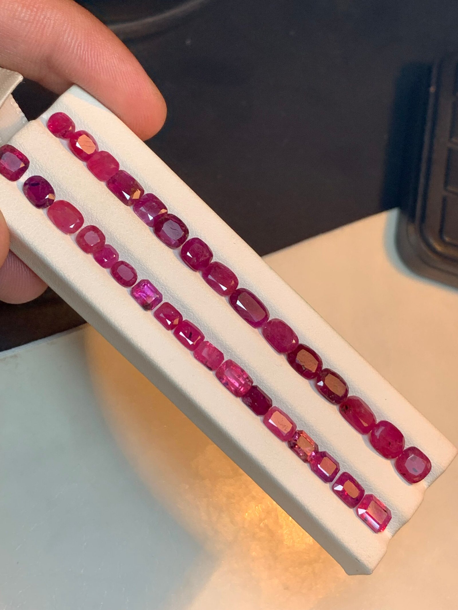 Beautiful Faceted Ruby lot 30 ct - Image 5