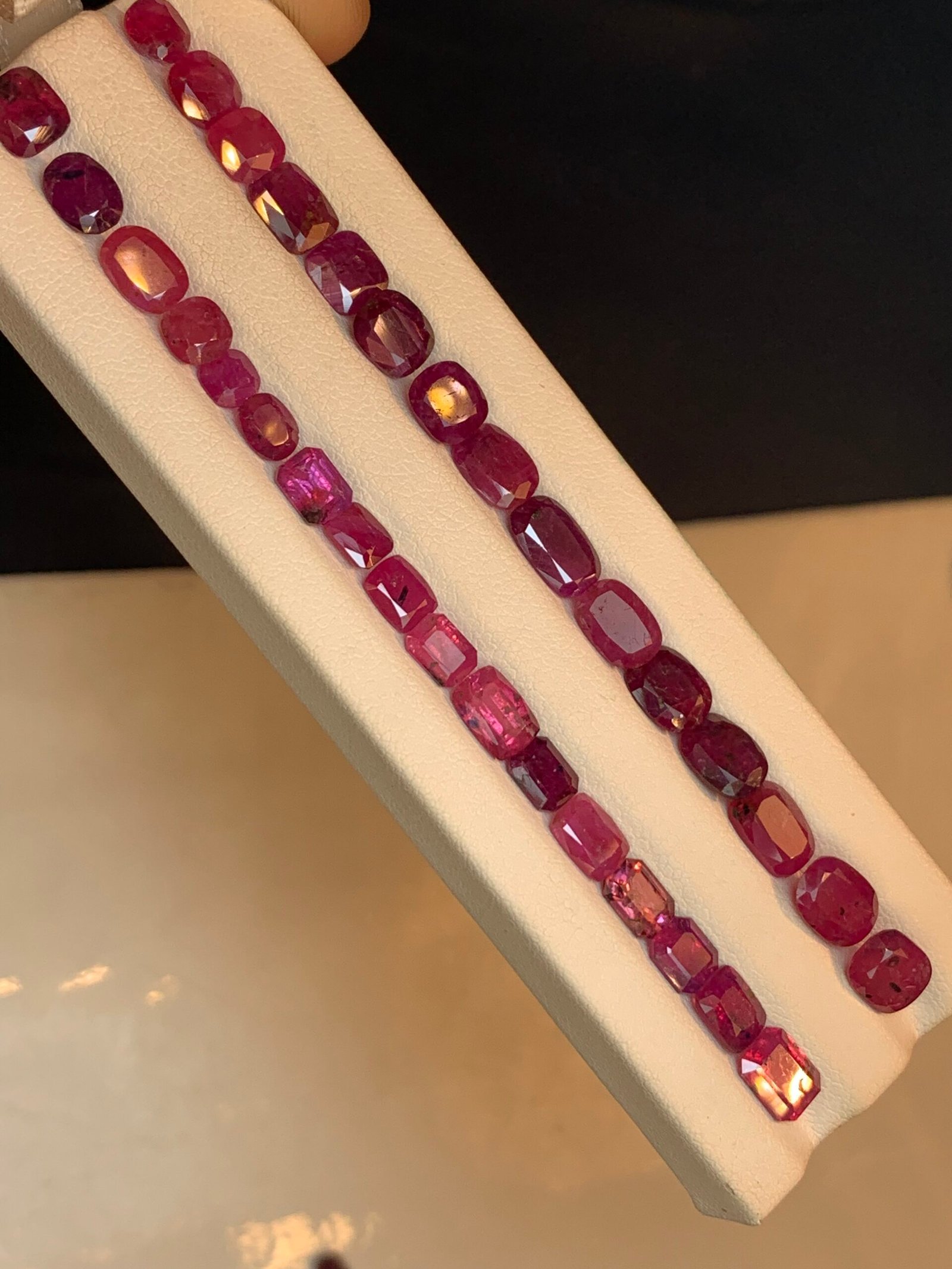 Beautiful Faceted Ruby lot 30 ct - Image 6