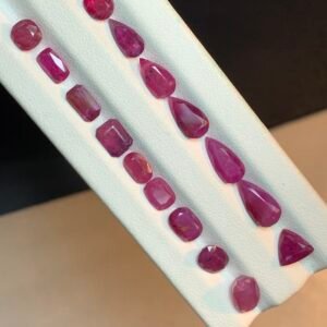 Faceted Rubies - 15 Carats