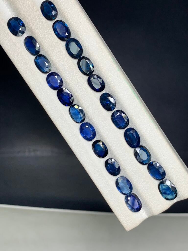 Calibrated Royal Blue Sapphires 20 ct