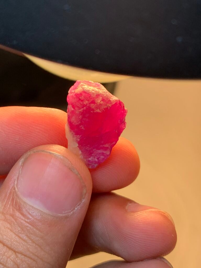 Rough Ruby 20 Carat fromAfghanistan