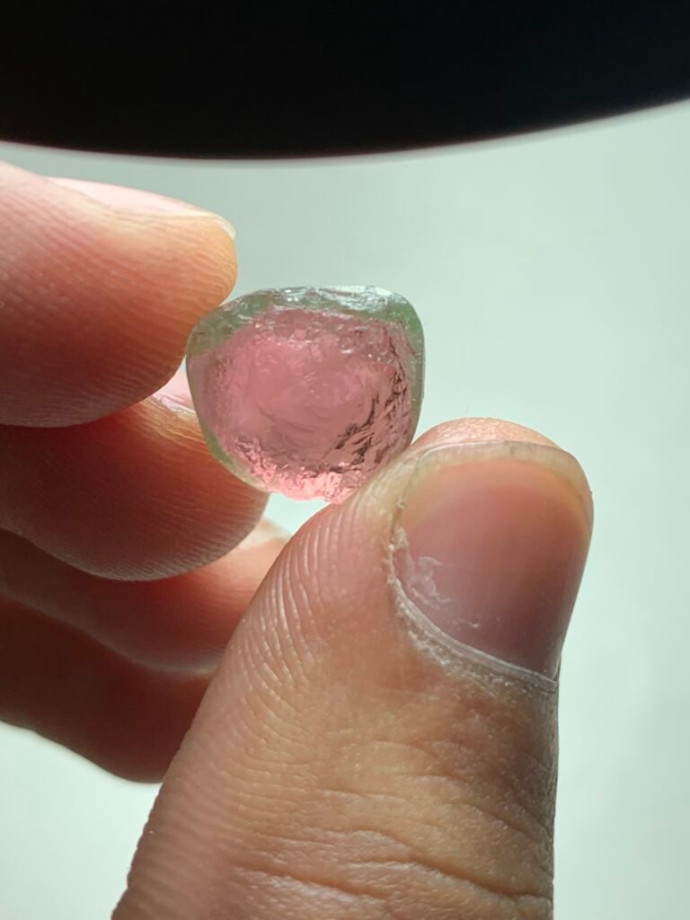 Rough Pink Tourmaline 15 Carat