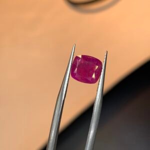 Neon Red Ruby - 2 ct from Afghanistan