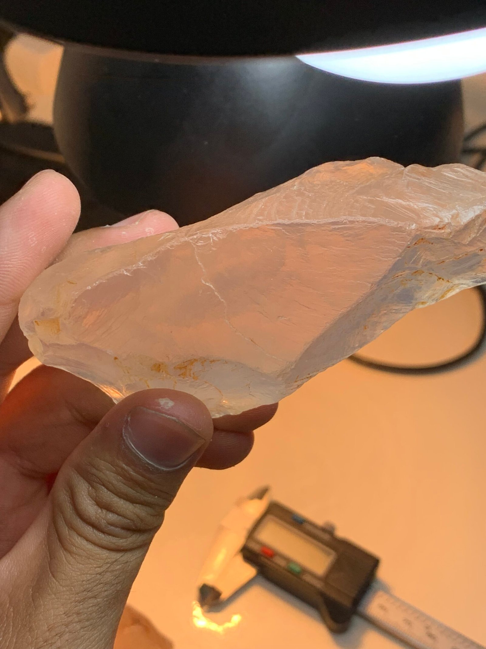 Facet rough Rose quartz - Image 5