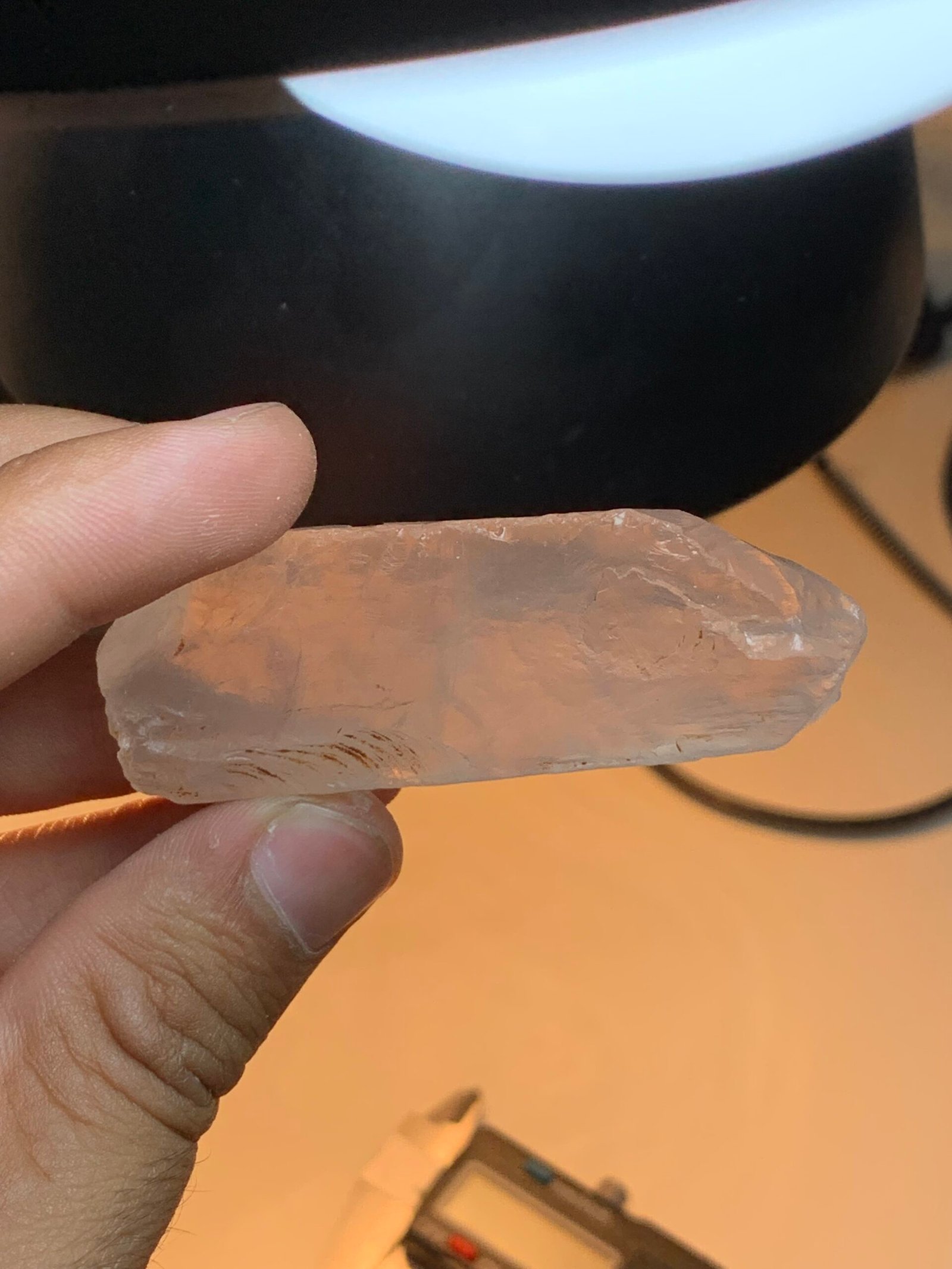 Facet rough Rose quartz - Image 8