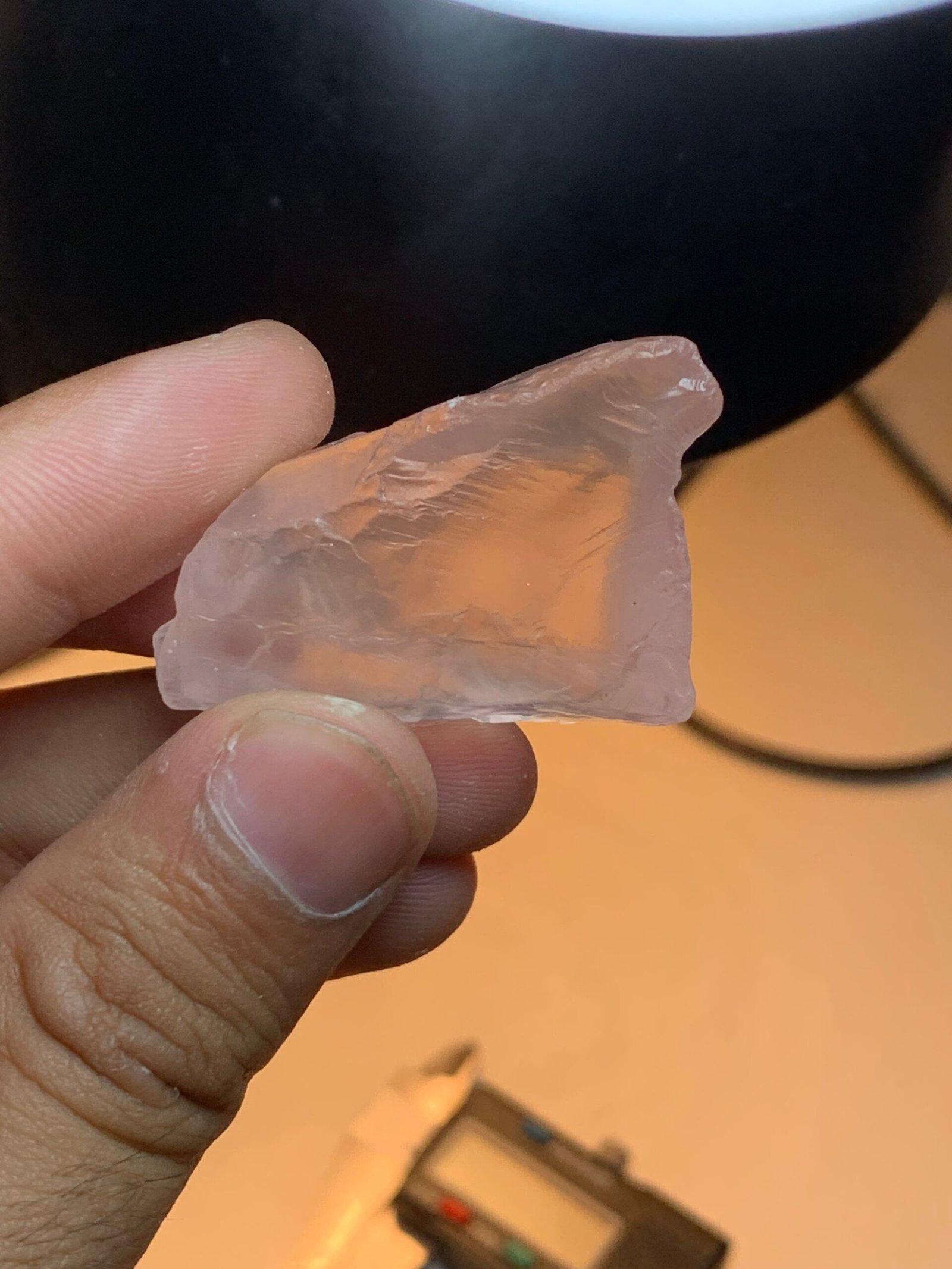 Facet rough Rose quartz - Image 9
