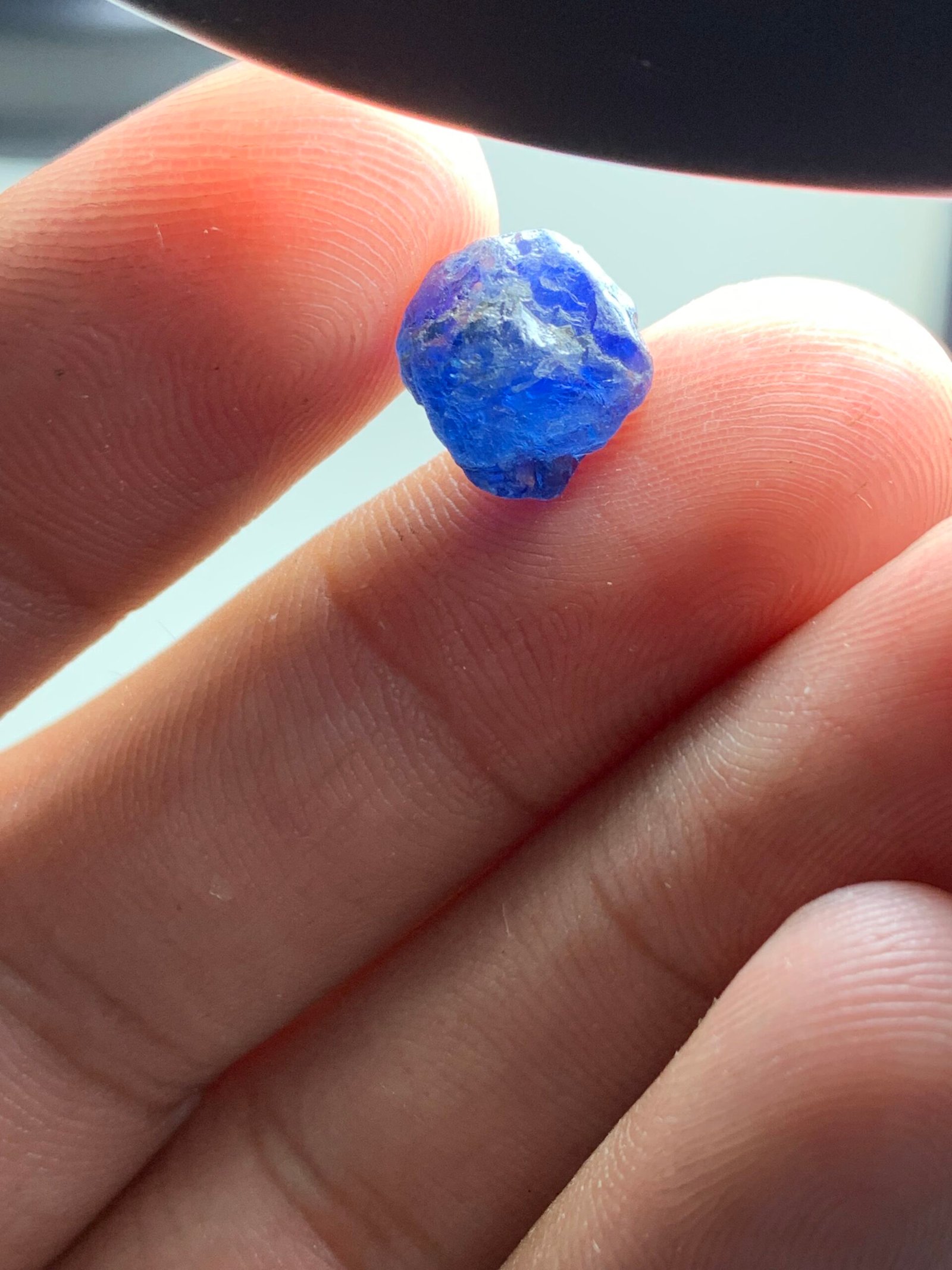 Fine Natural rough Blue Sapphire - 37.5 carats - Image 9