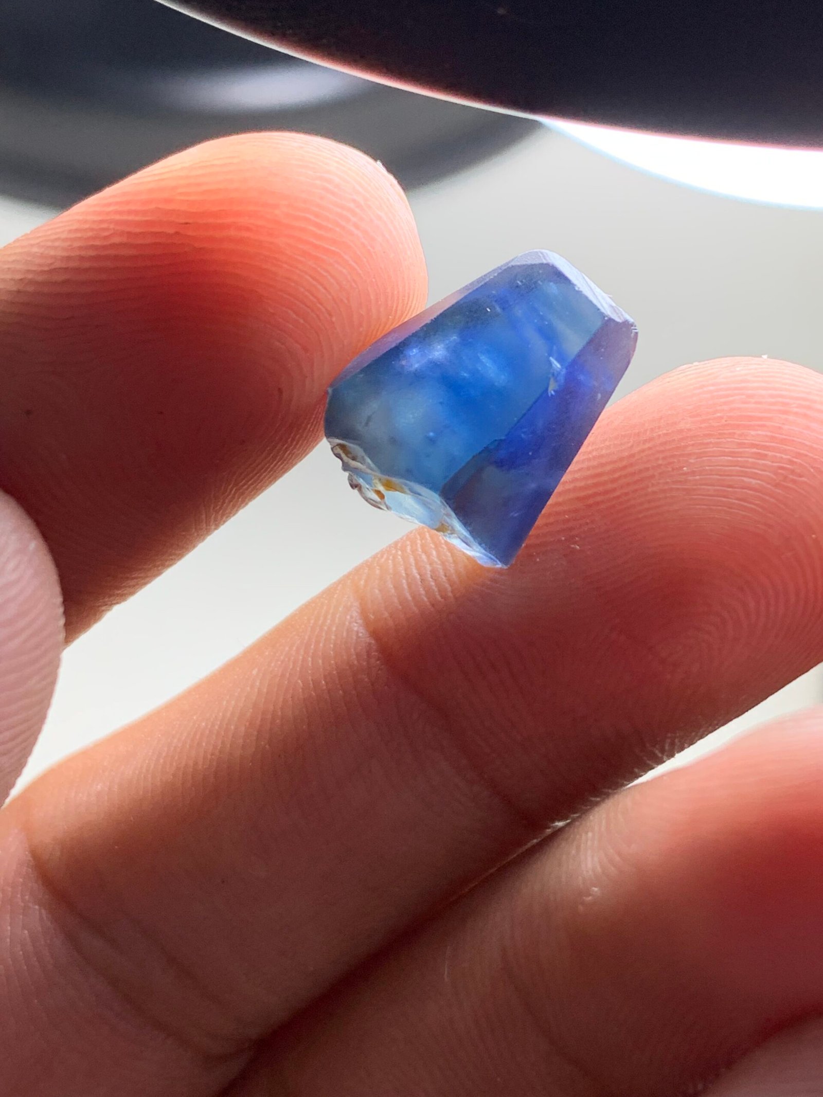 Fine Natural rough Blue Sapphire - 37.5 carats - Image 13