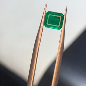 Emerald Cut 1ct  vivid green from swat