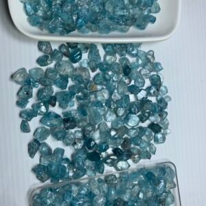 Rough Blue Zircons from Cambodia