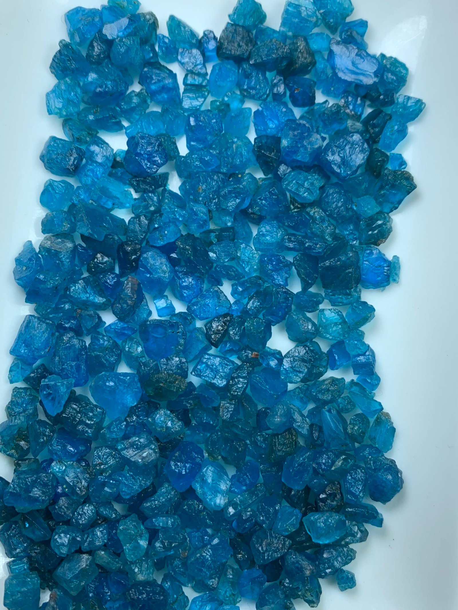 Blue Apatite rough 500 grams - Image 5