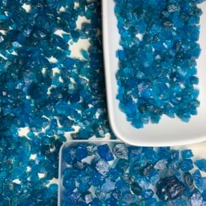 Blue Apatite rough 500 grams